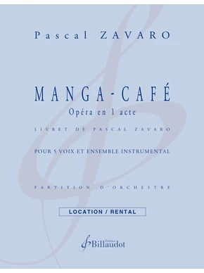 Manga-Café Opéra en un acte