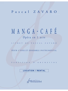 Manga-Café Partition et matériel