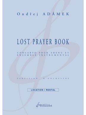 Lost Prayer Book Partition et matériel