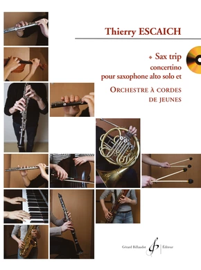 Sax Trip Concertino pour saxophone alto solo et orchestre de jeunes