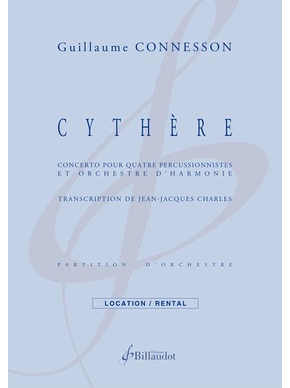 Cythère version pour orchestre d'harmonie
