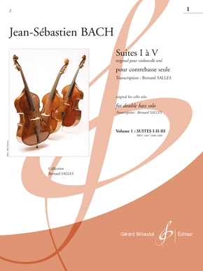 Suites i-II-III pour violoncelle bwv 1007-1008-1009 