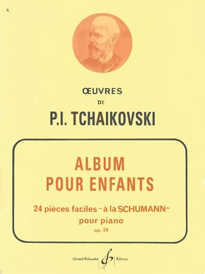 Album pour enfants op.39 24 pièces faciles à la Schumann