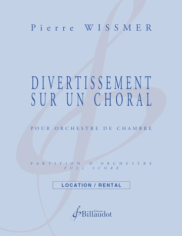 Divertissement sur un choral Visuel