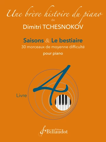 Une brève histoire du piano - Livre 4 Visual