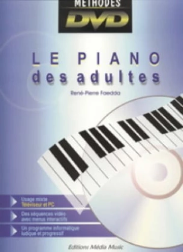 Le Piano des adultes, recueil + DVD Visual