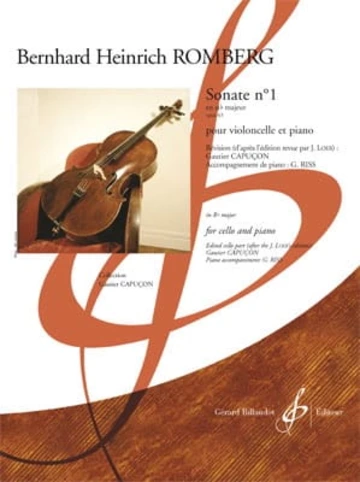 Sonate n°1 en Si b majeur opus 43 Visual