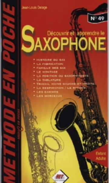 Méthode en poche n°49 : saxophone Visual