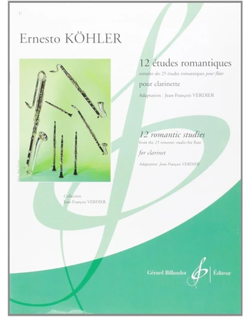 12 études romantiques Visuel