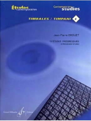 Études contemporaines pour timbales. Cahier 4 : 18 études progressives Cahier 4 : 18 études progressives