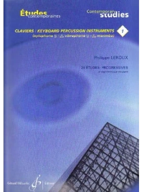 20 études progressives pour clavier - 1er cahier : xylophone