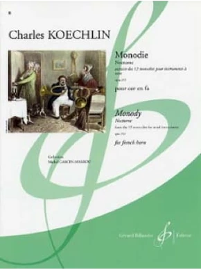 12 Monodies pour instruments à vent, op. 213. 1 monodie pour cor en fa 1 monodie pour cor en fa