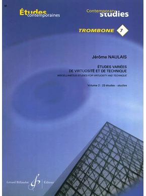 Études variées de virtuosité et de technique. Volume 2 : 23 études 