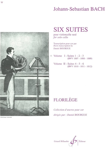Six suites. Volume 1 : Suites 1, 2, 3 Visuel