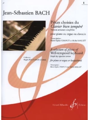 Pièces choisies du Clavier bien tempéré. Volume 2 