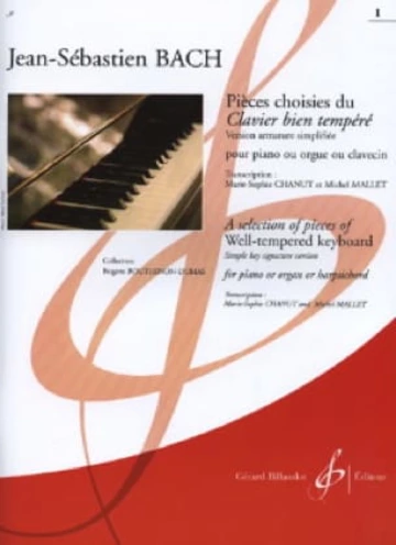 Pièces choisies du Clavier bien tempéré. Volume 2 Visual