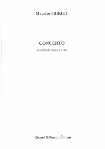 Concerto pour flûte Visual