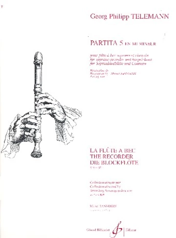 Partita 5 en mi mineur Visual