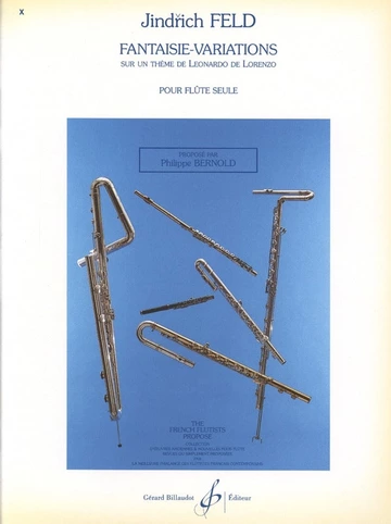 Fantaisie et Variations sur un thème de Leonardo de Lorenzo. Visuel