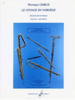 Le voyage en Norvège - 1er recueil - 8 pièces pour flûte et pian