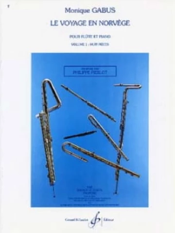 Le voyage en Norvège - 1er recueil - 8 pièces pour flûte et pian Visuel