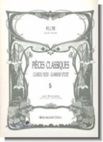 Pièces classiques. Volume 5 Visuel
