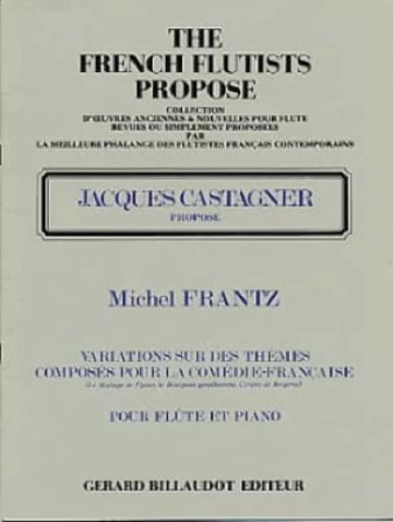 Variations sur des thèmes composes pour la comedie française Visuel