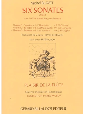 Six Sonates, op. 2. Volume 3 : Sonates 5 et 6 
