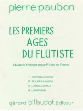 Les premiers ages du flûtiste