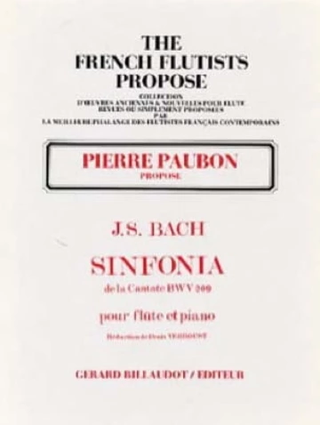 Sinfonia de la cantate bwv 209 Visual