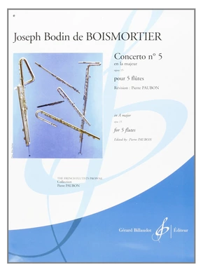Concerto n° 5 en la majeur, op. 15