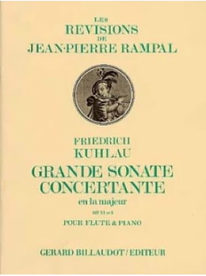 Grande sonate concertante en La majeur opus 51 no3