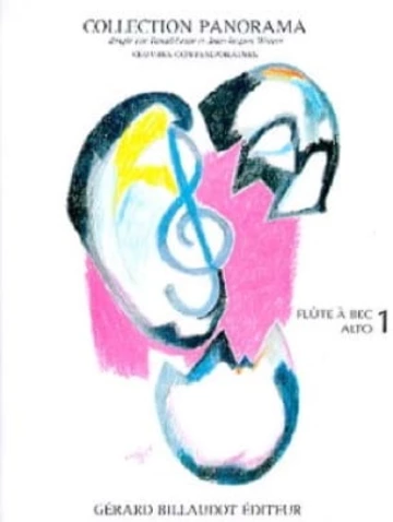 Panorama flûte à bec alto. Volume 1 Visual