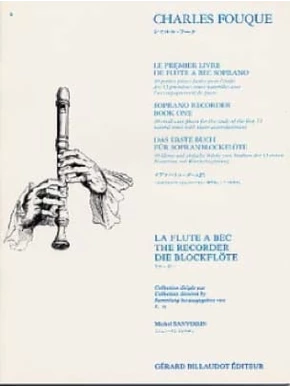 Le premier livre de flûte à bec soprano