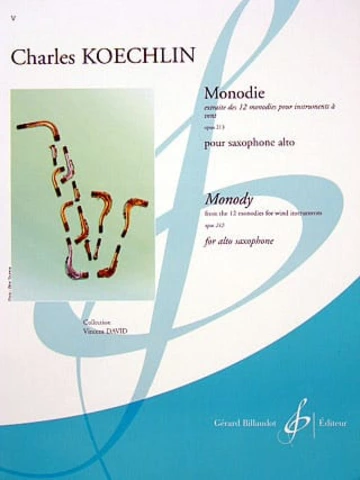 12 Monodies pour instruments à vent, op. 213 Visual