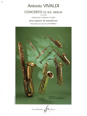 Concerto pour cordes en Sol mineur f xi n° 21