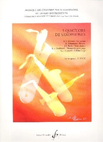 Cinq quatuors de saxophone Visuel