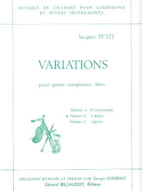 Variations. Volume 2 : 8 pièces 