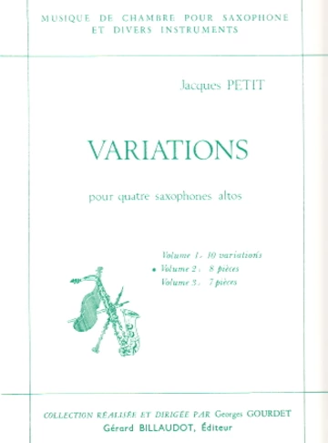Variations. Volume 2 : 8 pièces Visuel