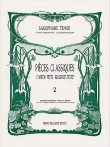 Pièces classiques pour saxophone ténor. Volume 2 Visual