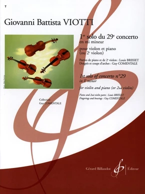 1er solo du 29e concerto en Mi mineur