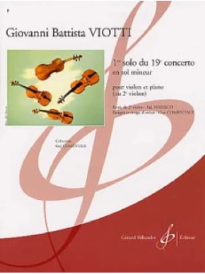 1er Solo du 19e Concerto en sol mineur