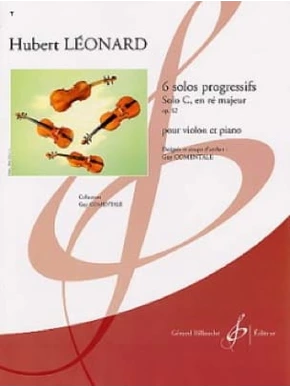 6 solos progressifs opus 62 - solo c en Ré majeur