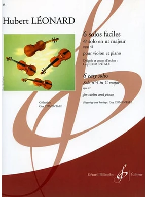 6 Solos faciles, op. 41. 4e solo en ut majeur 4e solo en Ut majeur