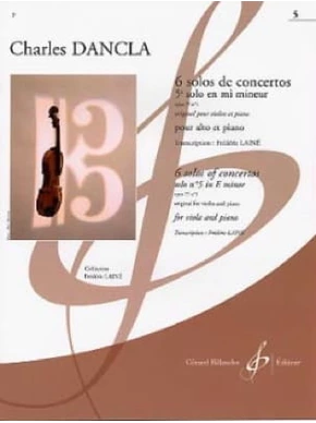 6 Solos de concertos. 5e solo en mi majeur op. 77 n° 1 