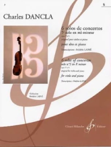 6 Solos de concertos. 5e solo en mi majeur op. 77 n° 1 Visuel
