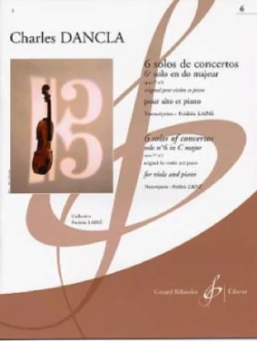 6 Solos de concertos. 6e solo en do majeur op. 77 n° 2 Visuel