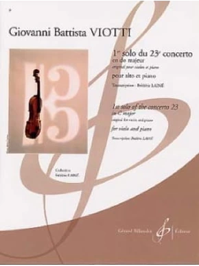 1er solo du concerto n° 23
