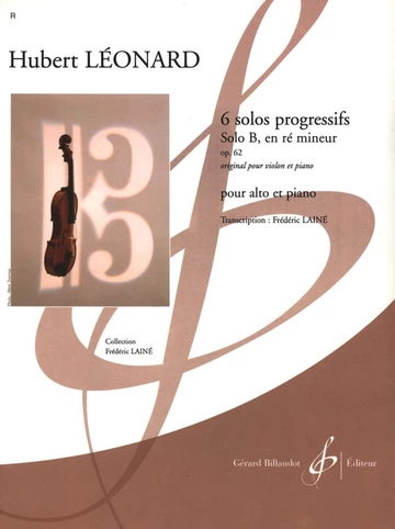 6 Solos progressifs, op. 62. Solo B en ré majeur Visuel