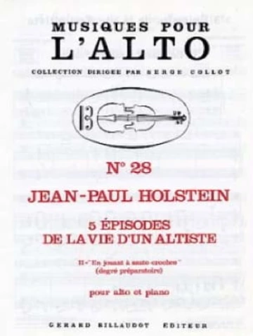 5 épisodes de la vie d&amp;#039;un altiste. Volume 2 : En jouant à saute-croche Visual